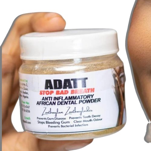 Organic African Dental Powder | Effective ForToothaches, Gum Bleeding and Reduce Mouth Odour
