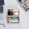beheart Valet Tray Box with Magnetic Rotating, Office Desk Daily Supplies Organizer