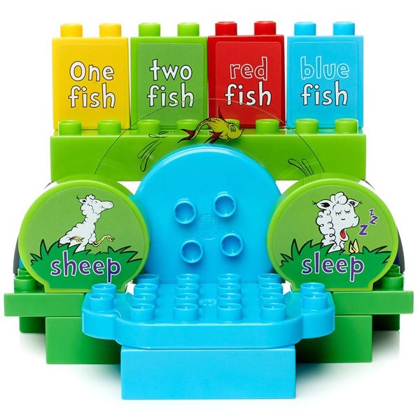 Mega Bloks Dr. Seuss One Fish Two Fish Pond