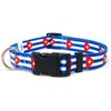 Cuba Dog Collar | Cuba Flag | Quick-Release Buckle | Made in NJ, USA | for Small Dogs