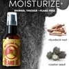 Medicine Man's Anti-itch Beard Oil 2 FL OZ - 100% Natural & Organic Leave-In Conditioner for Men