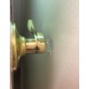 Small Clear Door Knob Bumpers (Set of 12) - Self Adhesive Door Stoppers Wall Protectors Rubber Feet for Speakers, Electronics, Furniture