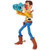 Kaiyodo Revoltech Toy Story Woody Ver.2, Total Height Approx. 5.9 inches (150 mm), Non-scale, PVC & ABS, Pre-painted Action Figure