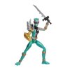 Power Rangers Dino Fury Green Ranger with Sprint Sleeve 6-Inch Action Figure Toy with Dino Fury Key, Chromafury Saber Accessory, Ages 4 and Up