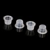 AKOAK 200 Pcs Disposable Plastic Tattoo Ink Caps Cups for Tattoo Ink Tattoo Supplies（Sizes #13 Medium）