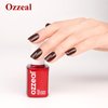 Ozzeal Gel Polish,1 Pcs 15ml Chocolate Brown Gel Nail Polish Autumn Winter Soak off LED UV Gel Nail Polish Art Starter Manicure Salon DIY Nail Gel Polish at Home for Girl Women