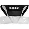 Douglas Football Butterfly Restrictor Cowboy Collar, Attach to Shoulder Pads (Black)