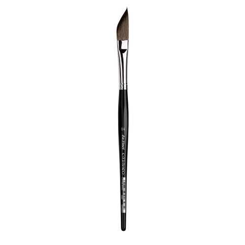 da Vinci Watercolor Casaneo Watercolor Brush, 14, Black