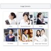 Women Bowknot Snood Net Barrette Hair Clip Bun Cover Hairnet Satin Bow Barrette French Hair Clips Ribbon Flower Hair Accessories for Stewardess Banks Hotels Restaurant Staff (Black)