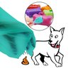 INNOLIFE Dog Poop Bag, Set of 6 Bone Shaped Dispensers + 90pcs Pet Waste Bags, Dog Waste Bags, Bulk Poop Bags on a roll, Clean up Poop Bag