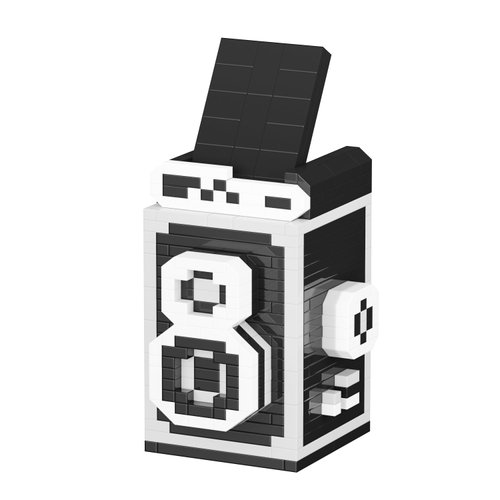 Wuroaci Classic Retro Camera DIY Camera Series - Cute Cameras Series Mini Bricks Micro Building Kit Toys, Desktop Ornaments Compatible with Nano for Kids