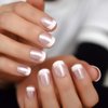 CoolNail Pearl Pink White French Fake Nails Tips Acrylic UV False Nails Press on DIY Manicure Salon Stickers Artificial Full Nail Tip