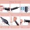 Generic Dermave Electric Foot Callus Remover,Electric Callus Remover for Feet,with 60pcs Sanding Disc,Electric Speed Adjustable Foot File for Dead Skin Cracked Skin Calluses for Men and Women, Pink