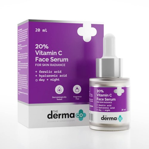 The Derma Co 20% Vitamin C Face Serum for Men and Women for Skin Radiance - 20 ml(dermaco)