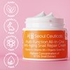 SeoulCeuticals Korean Skin Care 97.5% Snail Mucin Moisturizer Cream - K Beauty Skincare Day & Night Snail Repair Cream Filtrate Cruelty Free 2oz