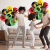 Harrycle 54 Pcs Juneteenth Balloons Decorations Juneteenth Day Balloons Party Supplies Favors Afro African Mylar Balloons Decor for Freedom Day Patriotic Independence 1865 Celebration Black History