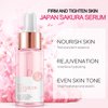 Skin Care Set,Cherry Blossom Skin Care Sets & Kits, Skin Care Kit For Women & Girls,Skincare Gift Set With Serum,Face Cream,Sleep Mask,Eye Mask,Mud Mask,Lip Mask Japanese Skincare Products
