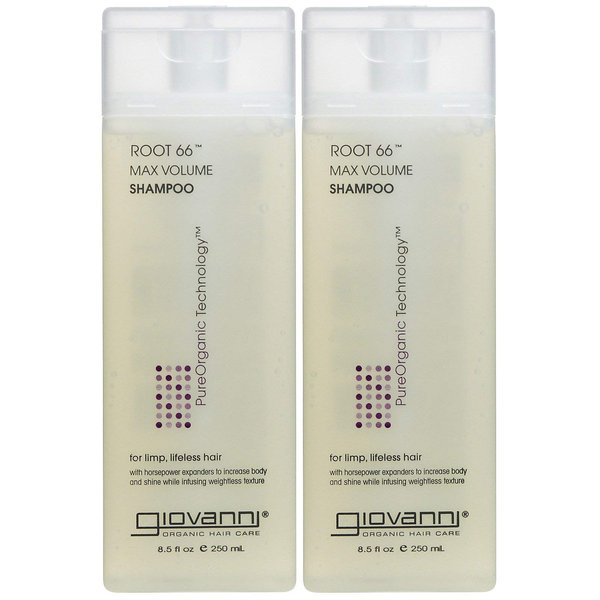 Giovanni Root 66 Max Volume Shampoo - 8.5 oz - 2 pk