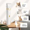 FERRISA Dog Clippers for Grooming, Small Dog Clipper Dog Grooming Kit with 4 Blade Heads, Low Noise Dog Grooming kit for Dogs Hair, Dog Clippers of Eyes, Ears, Face, Rump