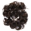 CAISHA Hairpiece Hair Wrap Heat-resistant Synthetic Fibres Curly Messy Updo Brown HW24