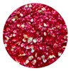EDIBLE GLITTER Pick Up your COLOR 1/4 oz. flakes, stars, for cakes,for cupcakes, for cookies By Oh Sweet Art (HUG AND KISSES) *Red, Gold Hearts*