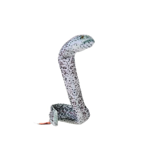 Wild Republic Coilkins Moray EEL Peppered, Stuffed Animal, 12 Inches, Plush Toy, Fill is Spun Recycled Water Bottles