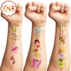 Fairy Tattoos Birthday Party Supplies Decorations Party Favors 96PCS Tattoos Stickers Cute Kids Girls Boys Gifts Classroom School Prizes Themed Christmas