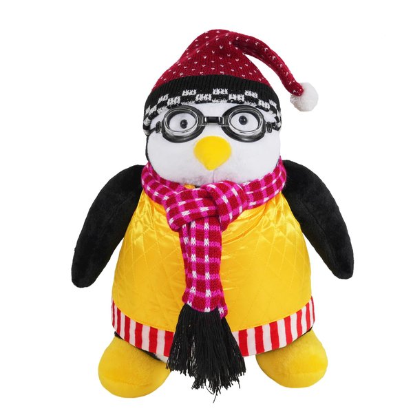 RomanticMalflc TV Penguin Stuffed Plush Joey's Friend Penguin Plush, Penguin Rachel Toy Cute TV Plush, for Christmas, Birthday Gift 15"