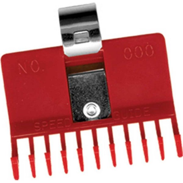 Speed-O-Guide SPG0132 Clipper Comb, Red