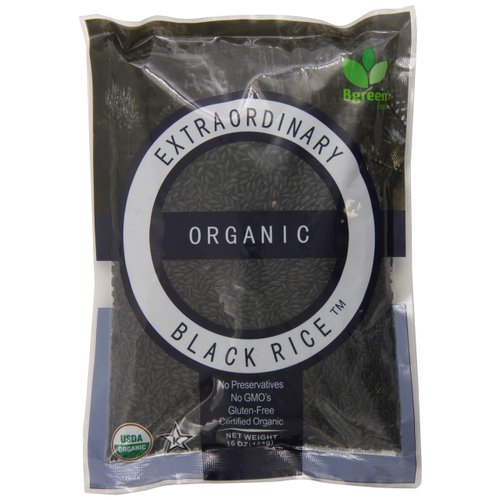 Bgreen Organic Black Rice, 16 Ounce