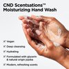 CND Scentsations Liquid Hand Wash, Vegan Moisturizing Deep Cleanser, Formulated with Glycerin & Jojoba Oil, PH Balanced Skin Protection, Rose & Peach, 13.2 fl. oz