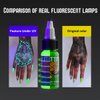 Fluorescent Tattoo Ink Set - Tattoo Inks Pigment Kit, 8 Color 1/2oz 15ml/Bottle Professional Tattoo Fluorescent Ink & Tattoo Equipment for Halloween Supplies