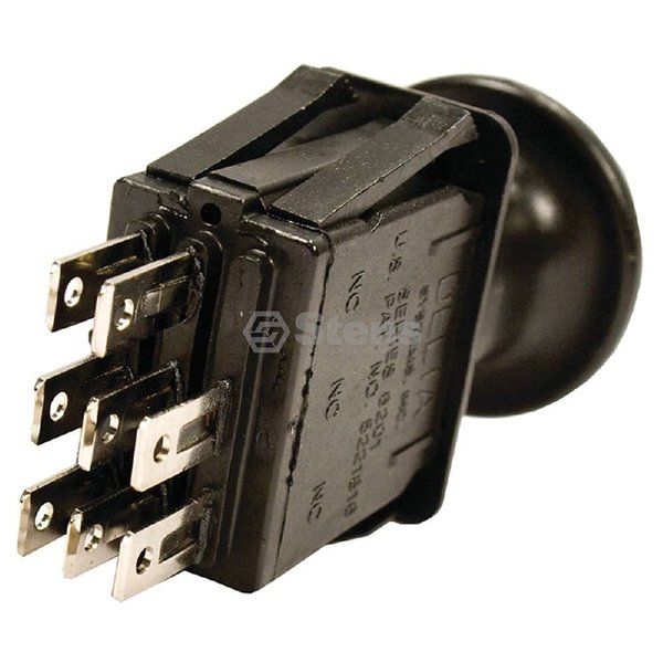 Stens - 430798 430-798 PTO Switch Replaces Scag 483957 Husqvarna 532 17 46-51 Murray 6201316MA Snapper 7035658 Bobcat 1985032 Ferris 5022180 Encore 523030 Dixon 539129512 Black