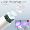 Anrui Mini UV Light for Gel Nails, 3W Mini Nail Lamp with Folding Bracket Nail Dryer, Portable & Rechargable 2 Timers Mini LED Nail Lamp for Nail Extension Nail Gel in Salon Or DIY at Home