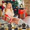 YQUQWN 9 PCS New Year Disco Honeycomb Centerpieces Decorations Happy New Year Honeycomb Centerpieces Black and Gold Table Decorations 2025 New Year Party Decorations New Years Eve Party Supplies 2025