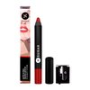 SUGAR Matte as Hell Crayon Lipsticks for Women | Lasts Upto 12hrs | Lip Crayon with Sharpener | 2.8gm - 01 Scarlett O'Hara