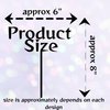 Just Engaged Cake Topper with Engagement Ring – Engagement Party & Bridal Shower Decoration, Sparkly, Built-In Stick, Thick & Sturdy, Mess-Free & Reusable Cake Topper (Black)
