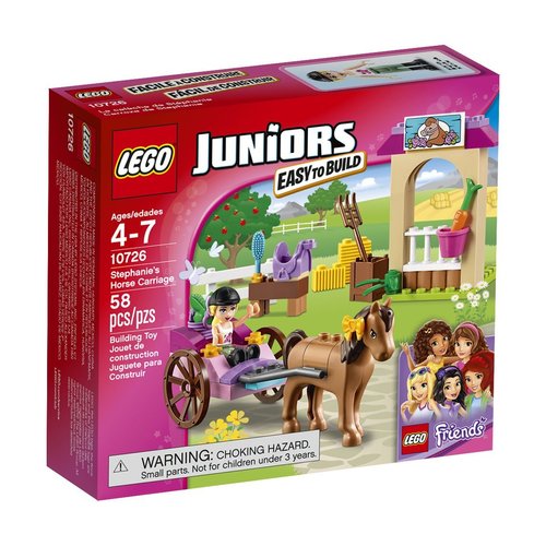 LEGO 10726 Stephanie's Horse Carriage Building Kit (58 Piece)
