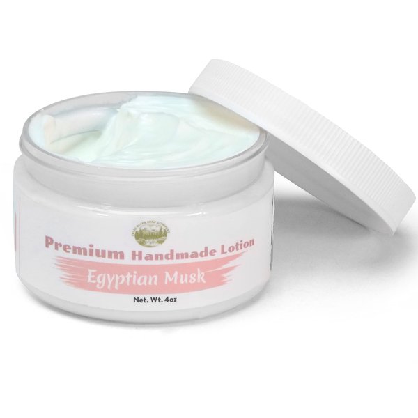 360Feel Egyptian Musk Body Lotion - Hydrates with Coconut & Olive Oil, Plant-Based, Non-Greasy, Sensitive Skin, All Day Use