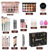 Makeup Sets Teens Makeup Kit for Women Full Kit Makeup Kits for Women Gift Eyeshadow Palette Concealer Palette Lipgloss Foundation Concealer Powder
