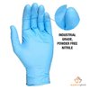 Superior Glove KeepKleen Contour Work Nitrile Gloves (100 Count) Latex Free Glove, Disposable Gloves, Powder Free, 9" Length - RDCNPF (Small)
