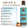 OKAY | Argan Leave In Conditioner | For All Hair Types & Textures | Restore, Hydrate & Smooth Hair | With Coconut, Almond, & Aloe Vera | Free Of Parabens, Silicones, Sulfates | 8 Oz