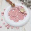 360pcs Dusty Rose Sealing Wax Beads, Andotopee Premium Wax Seal Beads for Stamp Seals, Octagon Wax Sealing Pellets Refill Pack for Wax Seal Kit, Wedding Invitation, Letter Envelope Seal, DIY Crafts