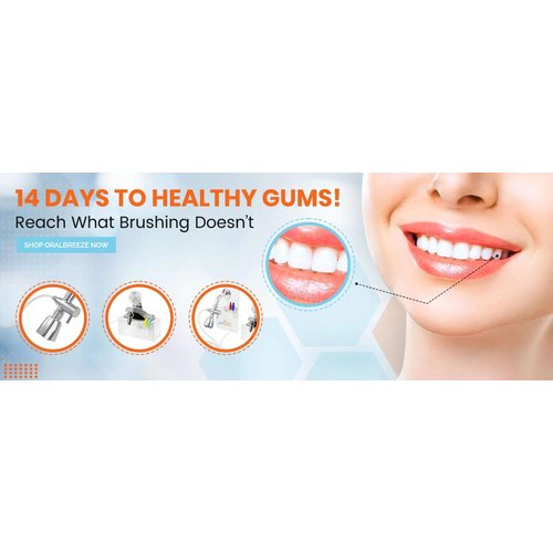 Oral Breeze Replacement Tips for Dental Irrigator | Irrigator Refill Heads | Compatible with All Oral Breeze Products | Red & Blue