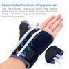 Velpeau Wrist Brace with Thumb Spica Splint for De Quervain's Tenosynovitis, Carpal Tunnel Pain, Stabilizer for Tendonitis, Arthritis, Sprains & Fracture Forearm Support Cast (Short, Left Hand -M)