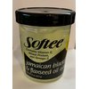 Softee jamaican black castor & flaxseed oil styling gel 8 ounce, Green, 8 Ounce