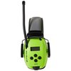 Howard Leight by Honeywell Sync Hi-Visibility Digital AM/FM Radio Earmuff (1030390),Bright Yellow/Green, Unisex