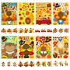 Thanksgiving Stickers for Kids 40 Sheets Make a Turkey Face Stickers Thanksgiving Party Games Favors Supplies Turkey Games Crafts Stickers Autumn Fall Stickers Thanksgiving Decorations Teacher Reward