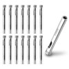 PHITUODA 15pcs 1/4-Inch / 6mm Diamond Drill Bits, Small Diamond Hole Saw Hollow Core Drill Bits for Glass Ceramic Porcelain Tiles Marble Granite Quartz