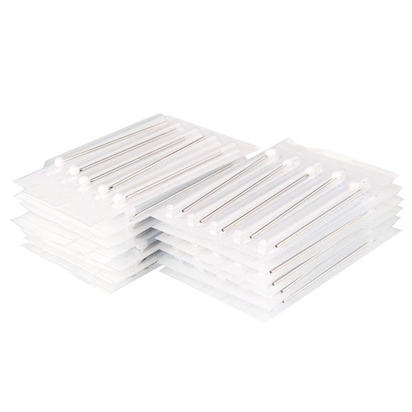 Beauty7 100PCS Mix 10/12/13/14/15/16/18/20G Gauge Sterilized Surgical Steel Assorted Piercing Needles Body Ear Navel Eyebrow Nipple Piercing